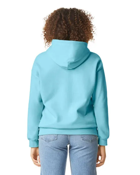  Softstyle® midweight flis unisex hoodie, 285 g/m² - Gildan Sky