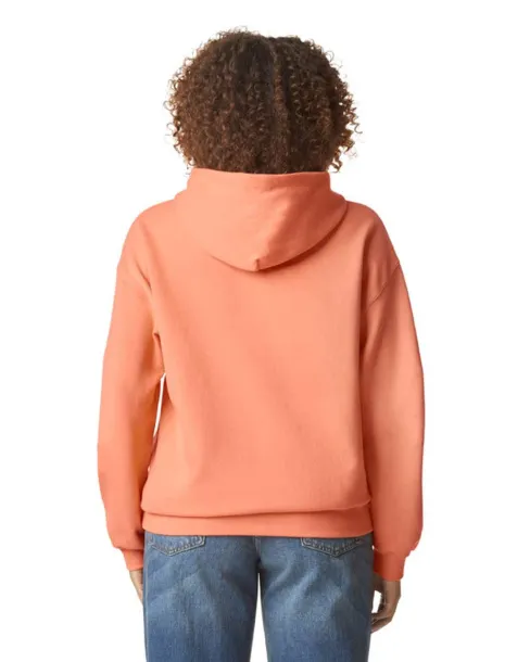  Softstyle® midweight flis unisex hoodie, 285 g/m² - Gildan Tangerine