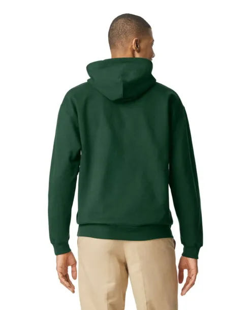  Softstyle® midweight flis unisex hoodie, 285 g/m² - Gildan Šumski zelena