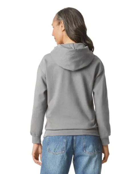  Softstyle® midweight flis unisex hoodie, 285 g/m² - Gildan Cement