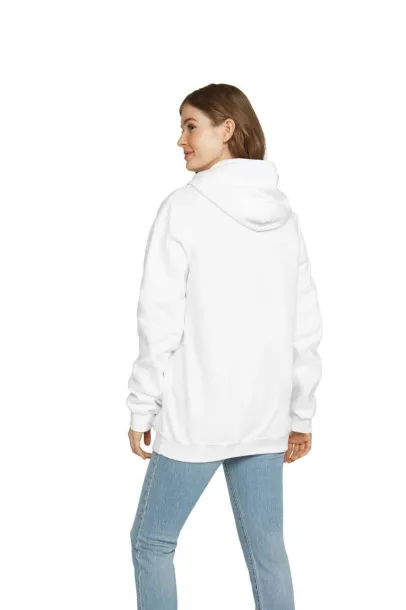  Softstyle® midweight flis unisex hoodie, 285 g/m² - Gildan Bijela