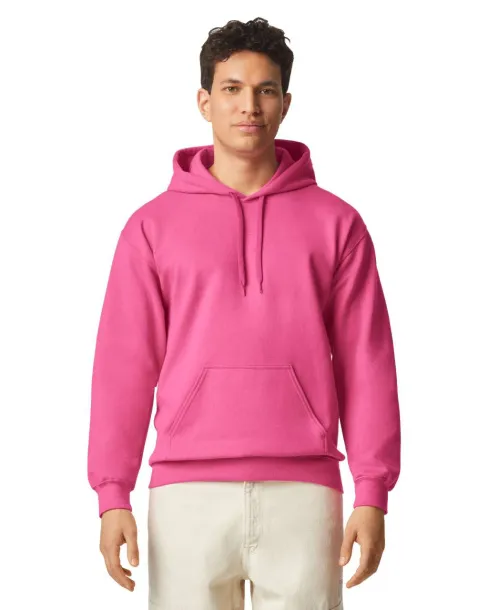  Softstyle® midweight flis unisex hoodie, 285 g/m² - Gildan Pink Lemonade