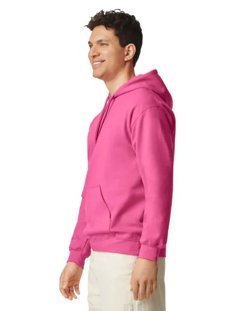  Softstyle® midweight flis unisex hoodie, 285 g/m² - Gildan Pink Lemonade