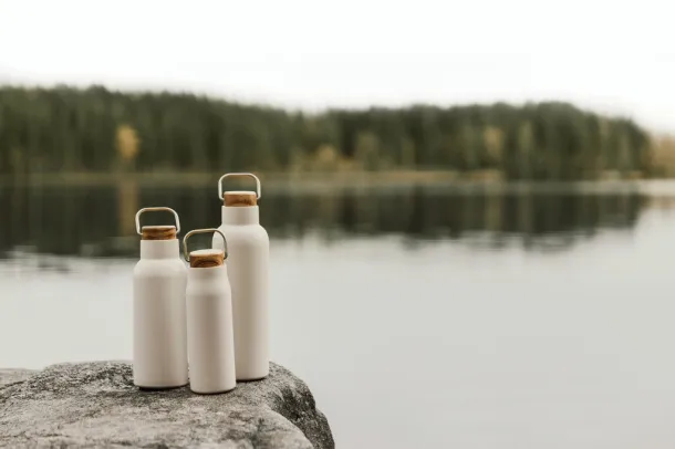  VINGA Ciro RCS recycled vacuum bottle 580 ML - Vinga beige