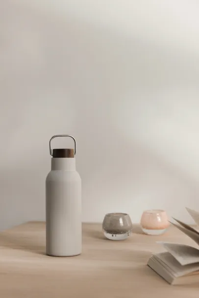  VINGA Ciro RCS recycled vacuum bottle 580 ML - Vinga beige