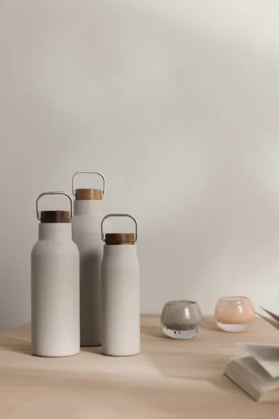  VINGA Ciro RCS reciklirana vakuum boca, 580 ml - Vinga beige