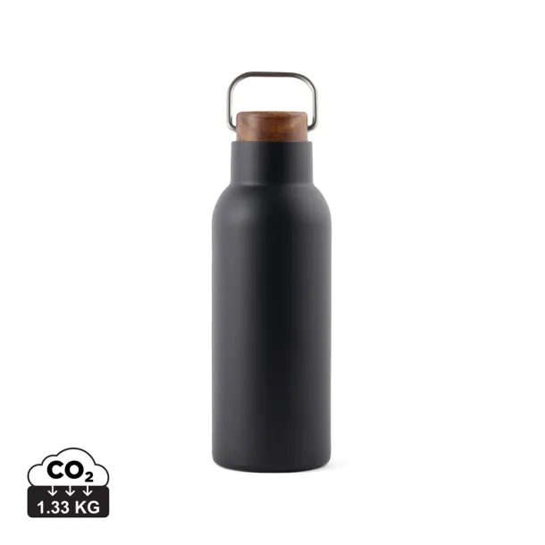  VINGA Ciro RCS recycled vacuum bottle 580 ML - Vinga Black 