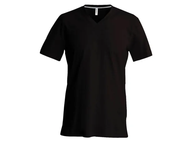  MEN'S SHORT-SLEEVED V-NECK T-SHIRT - Kariban Chocolate