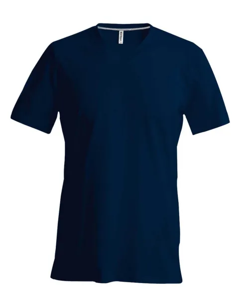  MEN'S SHORT-SLEEVED V-NECK T-SHIRT - Kariban Navy