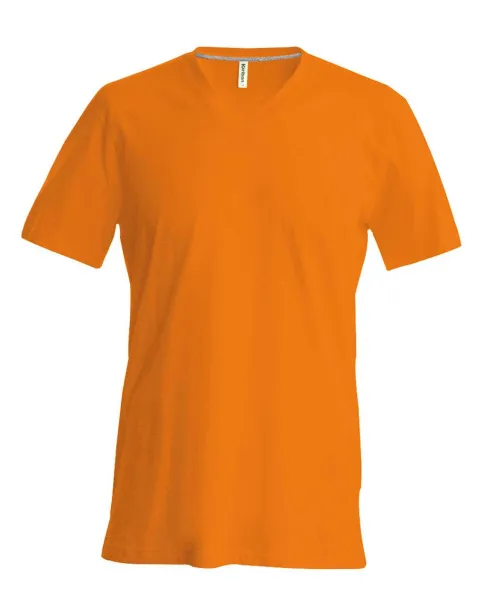  MEN'S SHORT-SLEEVED V-NECK T-SHIRT - Kariban Orange