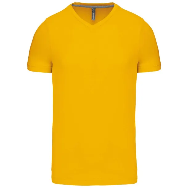  MEN'S SHORT-SLEEVED V-NECK T-SHIRT - Kariban Yellow