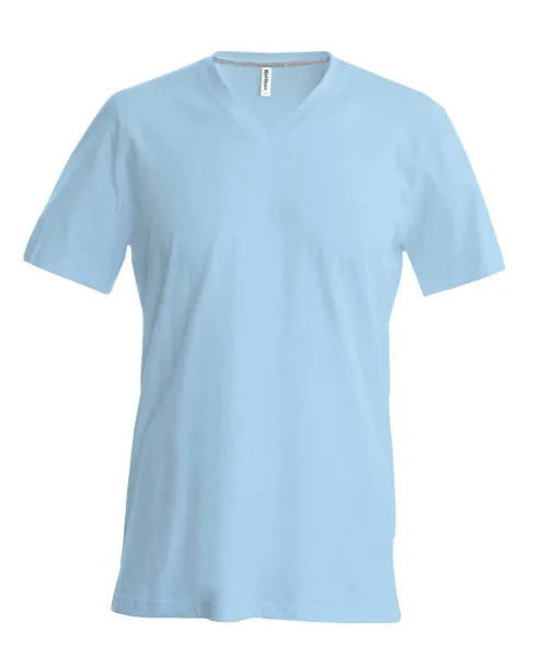  MEN'S SHORT-SLEEVED V-NECK T-SHIRT - Kariban Sky blue