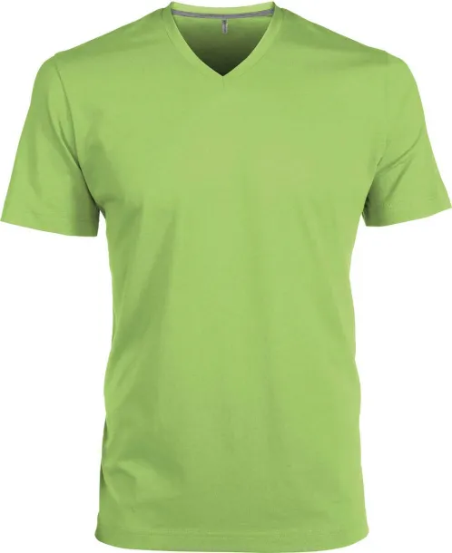  Muška V majica kratkih rukava, 180 g/m2 - Kariban Limeta