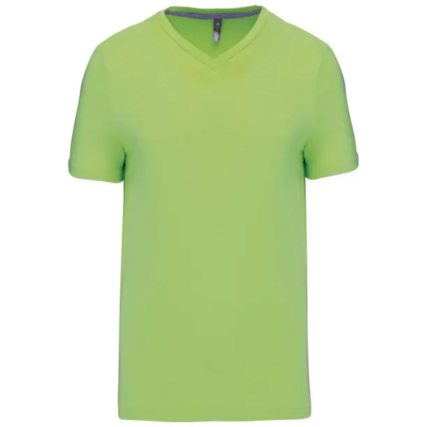  MEN'S SHORT-SLEEVED V-NECK T-SHIRT - Kariban Lime