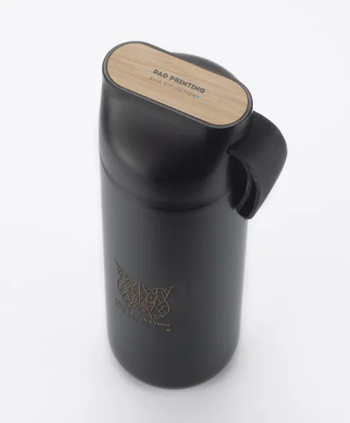 ELSA putna termo boca, 600 ml BLACK