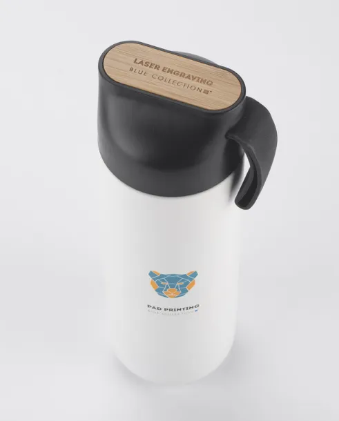 ELSA putna termo boca, 600 ml White