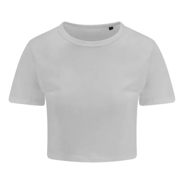  WOMEN'S TRI-BLEND CROPPED T - Just Ts White