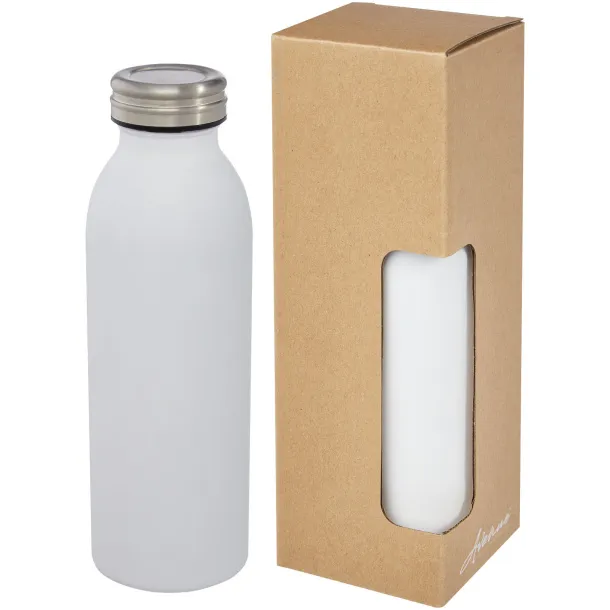 Riti 500 ml copper vacuum insulated bottle - Unbranded White