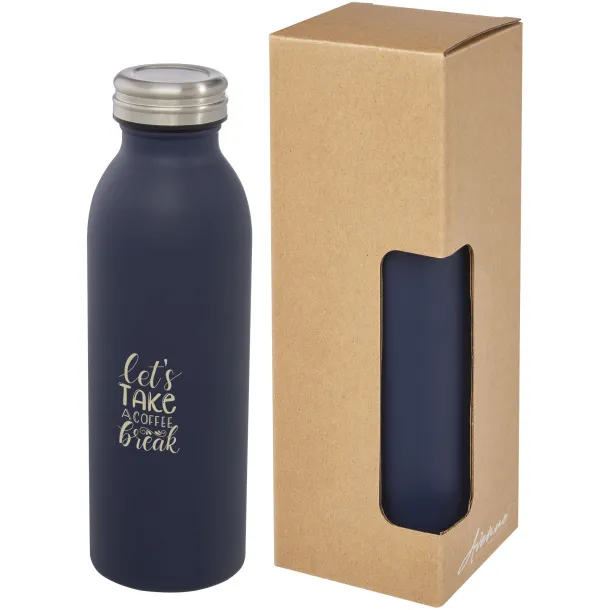 Riti 500 ml copper vacuum insulated bottle - Unbranded Navy Blue