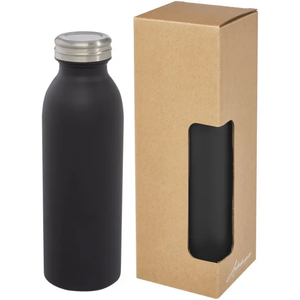 Riti 500 ml copper vacuum insulated bottle - Unbranded Solid black