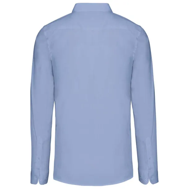  MEN’S LONG-SLEEVED COTTON POPLIN SHIRT - Kariban Bright Sky