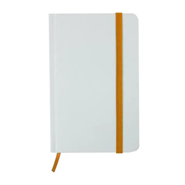  Notebook approx. A6 white orange