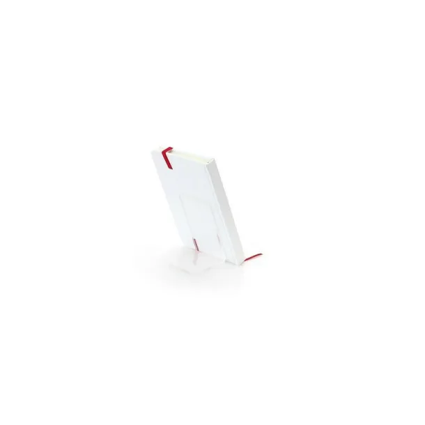  Notebook approx. A6 white red