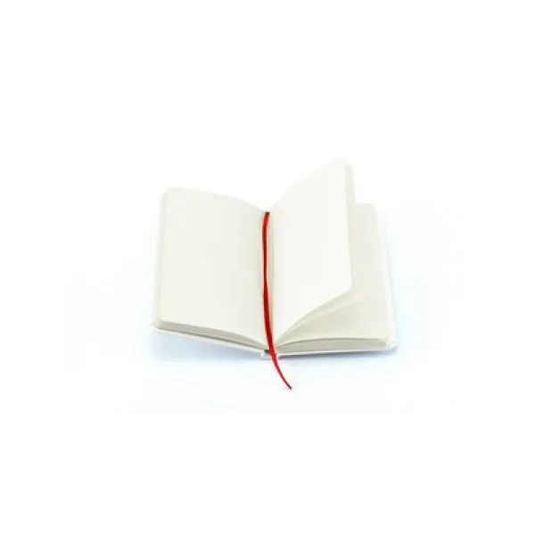  Notebook approx. A6 white red