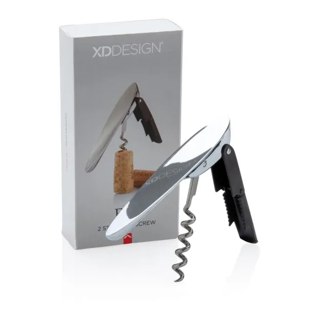  Eon 2 step corkscrew - XD Design Black Silver