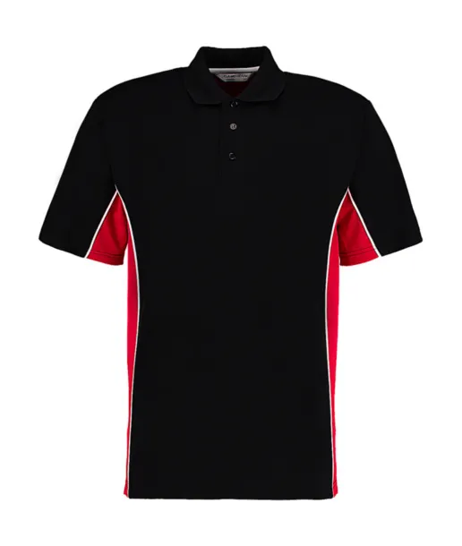  Klasična sportska polo majica, 200 g/m² - Gamegear Crna Crvena
