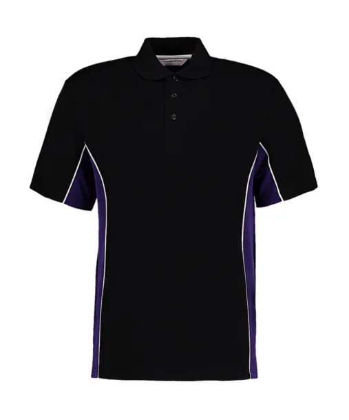  Klasična sportska polo majica, 200 g/m² - Gamegear Crna Ljubičasta