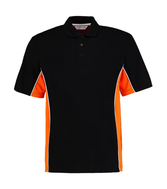  Klasična sportska polo majica, 200 g/m² - Gamegear Crna Narančasta