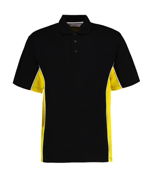  Classic Fit Track Polo - Gamegear Navy Mid Yellow