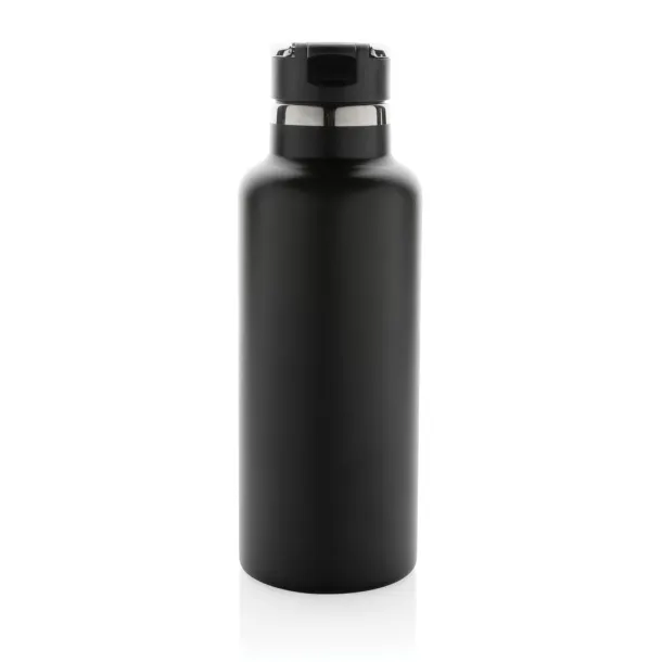  Hydro RCS recycled stainless steel vacuum bottle with spout - XD Collection Black 