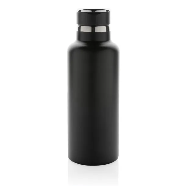  Hydro RCS recycled stainless steel vacuum bottle with spout - XD Collection Black 