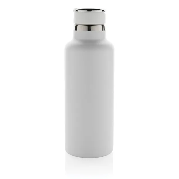  Hydro RCS recycled stainless steel vacuum bottle with spout - XD Collection White 