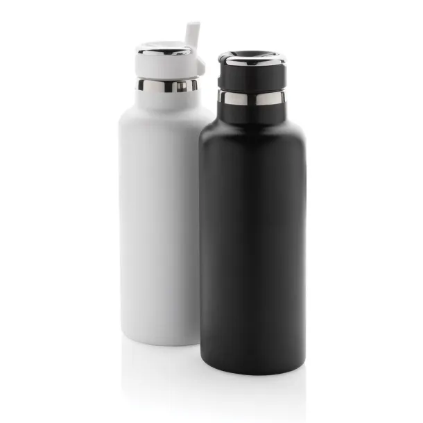  Hydro RCS recycled stainless steel vacuum bottle with spout - XD Collection White 