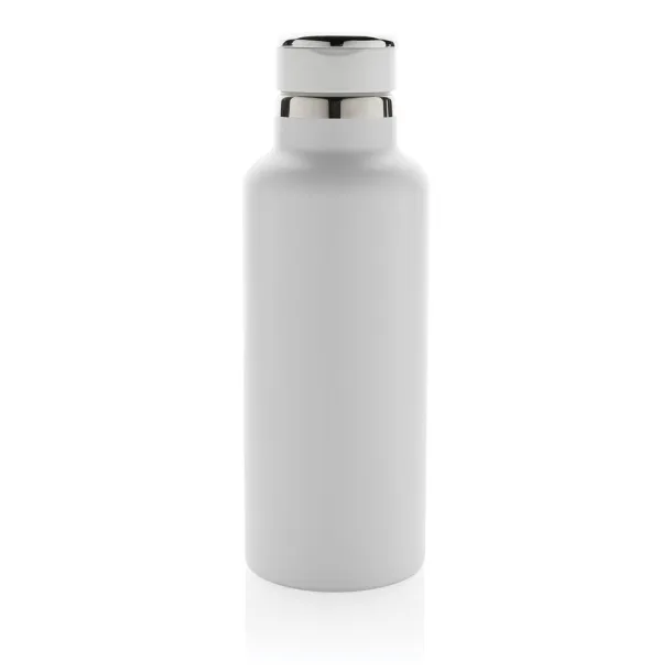  Hydro RCS recycled stainless steel vacuum bottle with spout - XD Collection White 