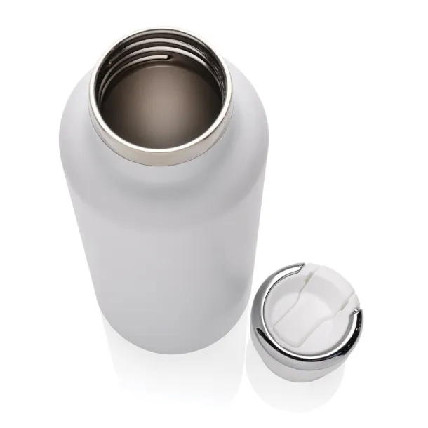  Hydro RCS recycled stainless steel vacuum bottle with spout - XD Collection White 