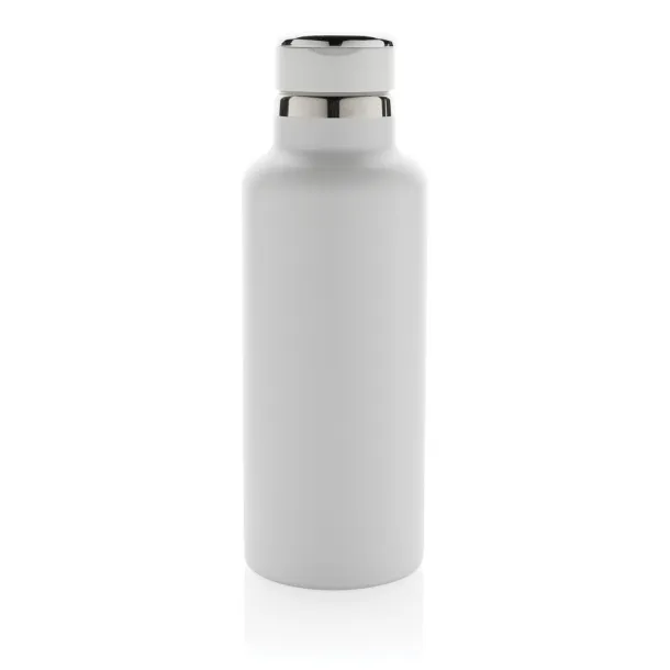  Hydro RCS recycled stainless steel vacuum bottle with spout - XD Collection White 