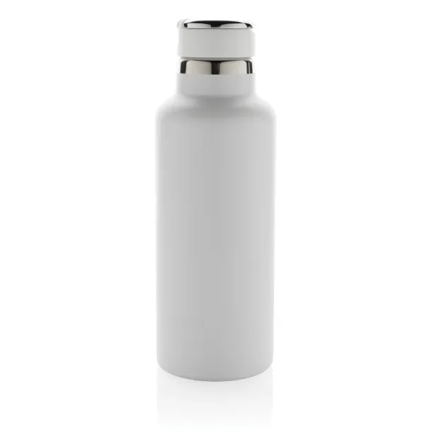  Hydro RCS recycled stainless steel vacuum bottle with spout - XD Collection White 