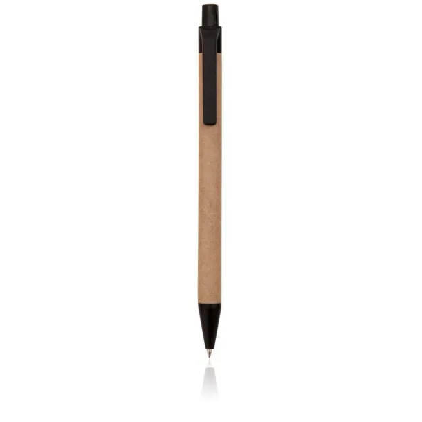  Recycled cardboard ball pen black