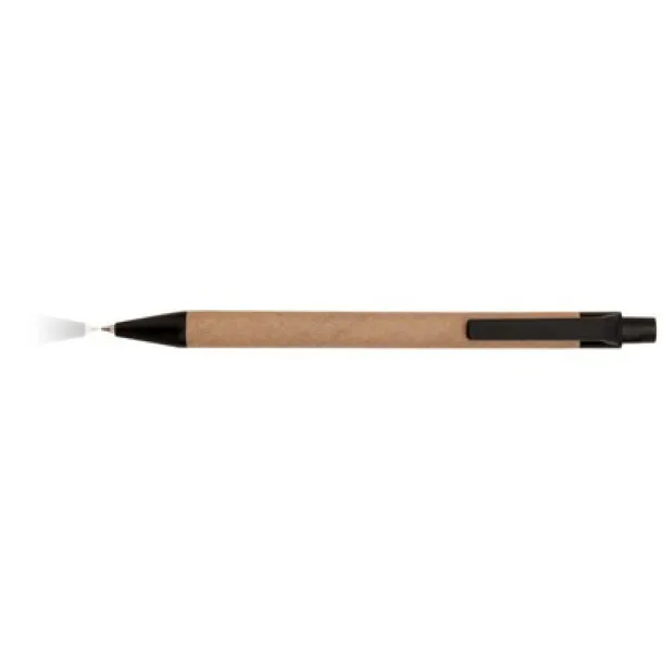  Recycled cardboard ball pen black