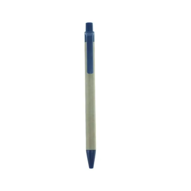  Recycled cardboard ball pen navy blue