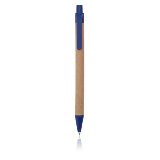  Recycled cardboard ball pen navy blue