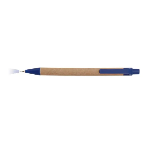  Recycled cardboard ball pen navy blue