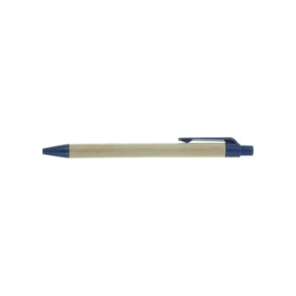  Recycled cardboard ball pen navy blue