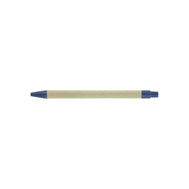  Recycled cardboard ball pen navy blue