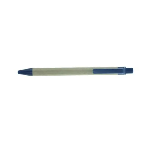  Recycled cardboard ball pen navy blue