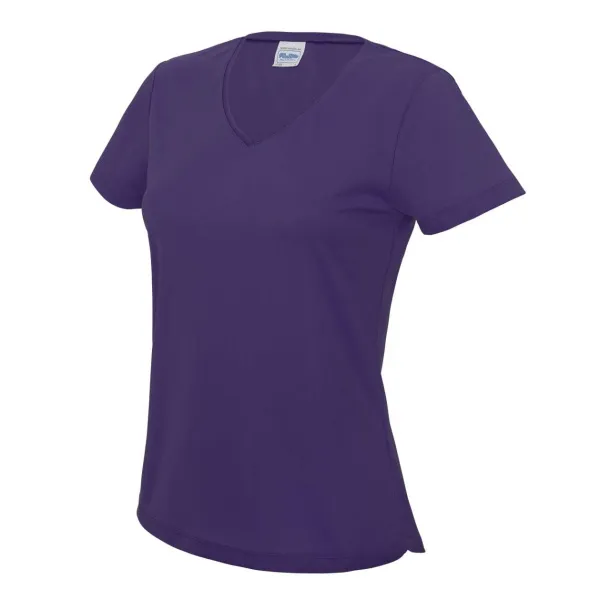  V NECK WOMEN'S COOL T - Just Cool Ljubičasta